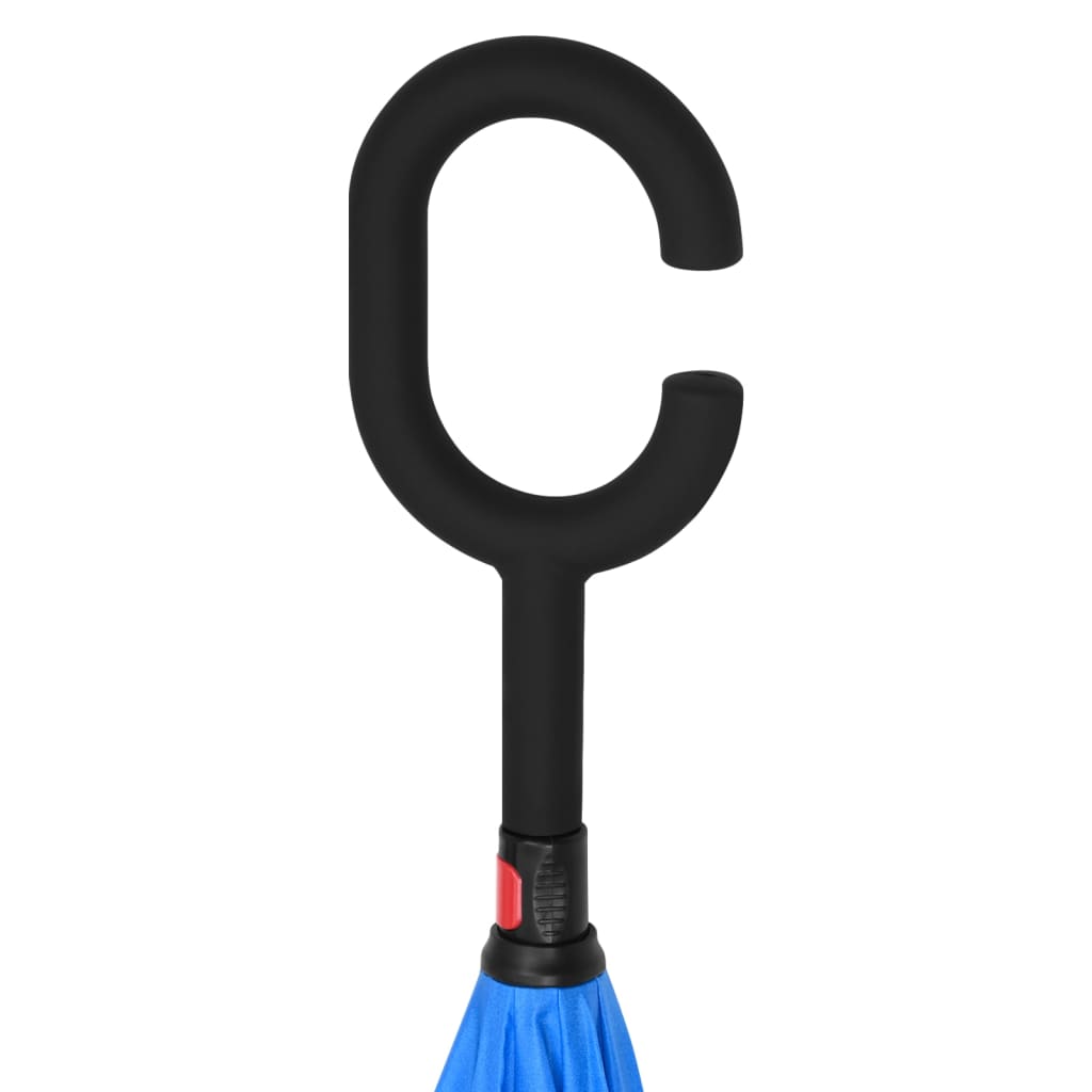 fekete C-markolatú esernyő 108 cm