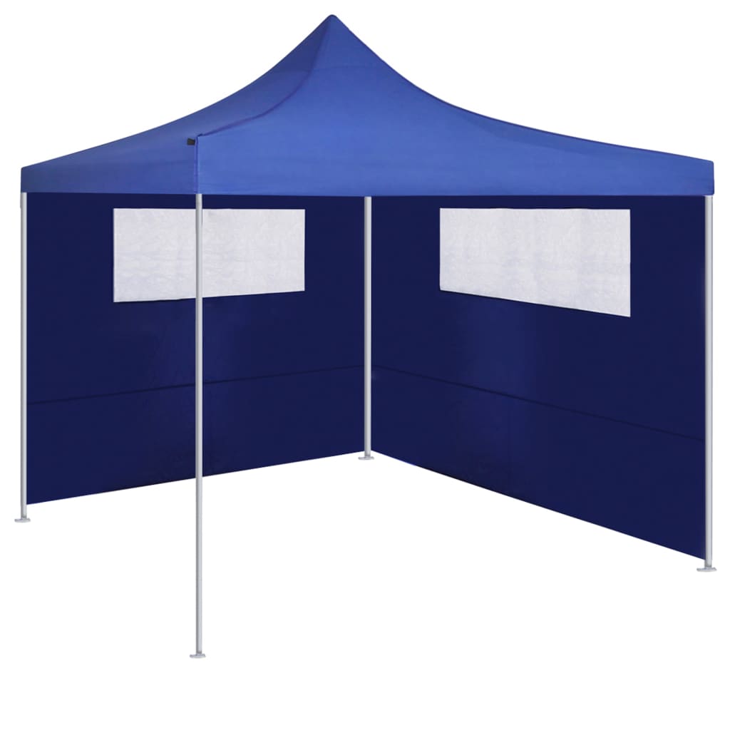 kék ablakos pavilonfal 6 x 2 m