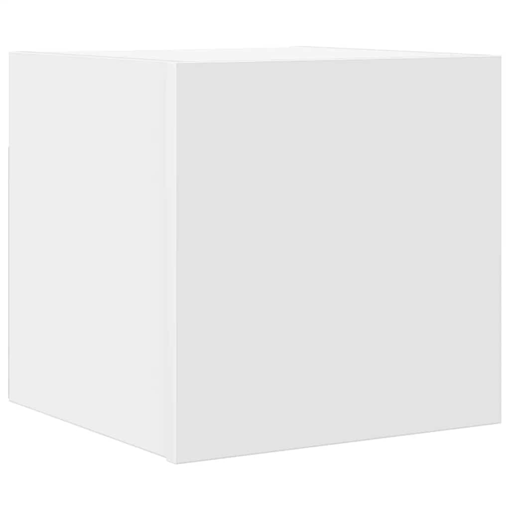 fehér falra szerelhető TV-szekrény 30,5 x 30 x 30 cm