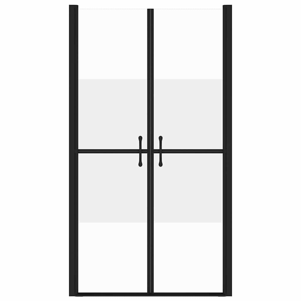 félig matt ESG zuhanyajtó (73-76) x 190 cm