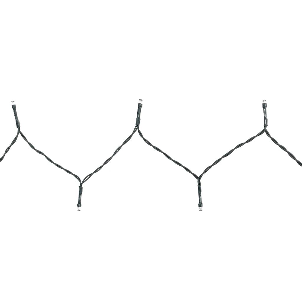 180 LED-es színes karácsonyi fényháló 180 cm