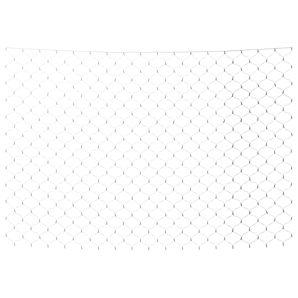 kék kültéri hálós karácsonyi világítás 544 LED 4 x 4 m