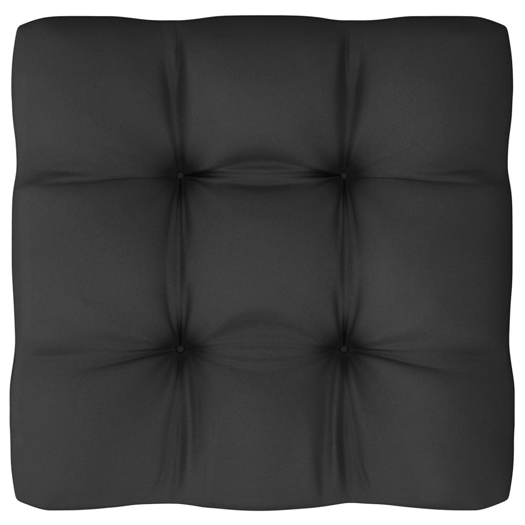 6 részes tömör fenyőfa kerti ülőgarnitúra párnákkal