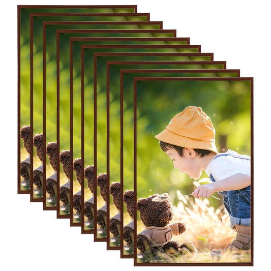 10 db bronzszínű MDF asztali fényképkeret 10 x 15 cm
