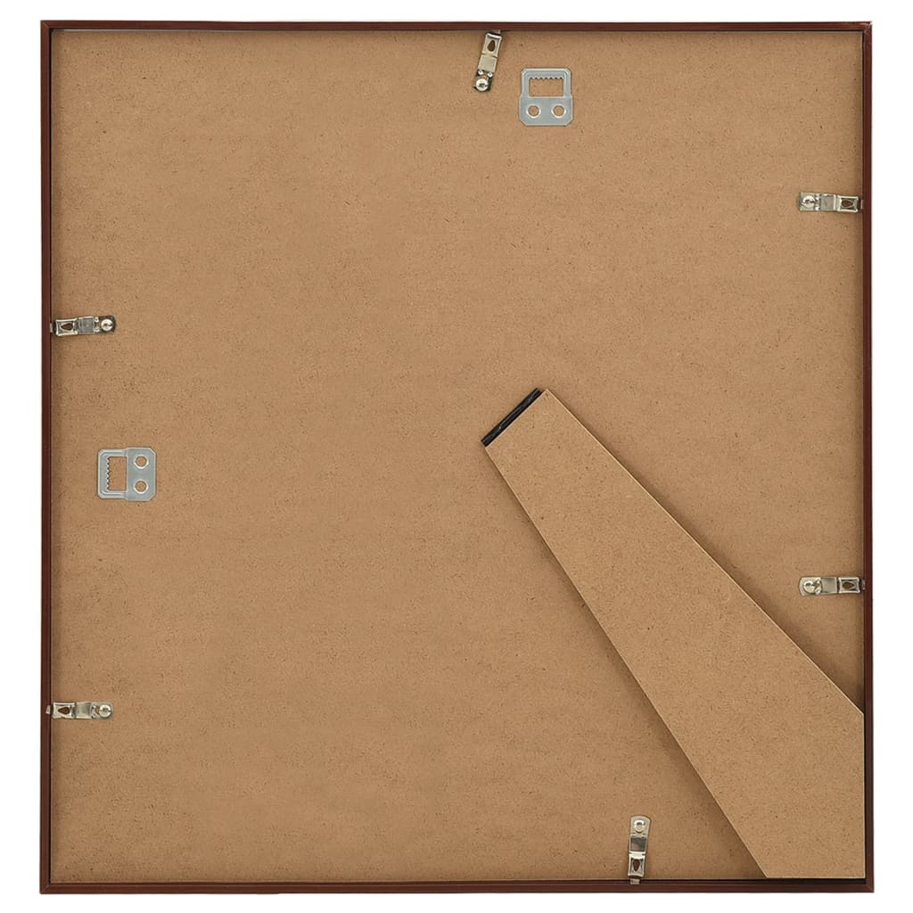 10 db bronzszínű MDF fali/asztali fényképkeret 20 x 20 cm