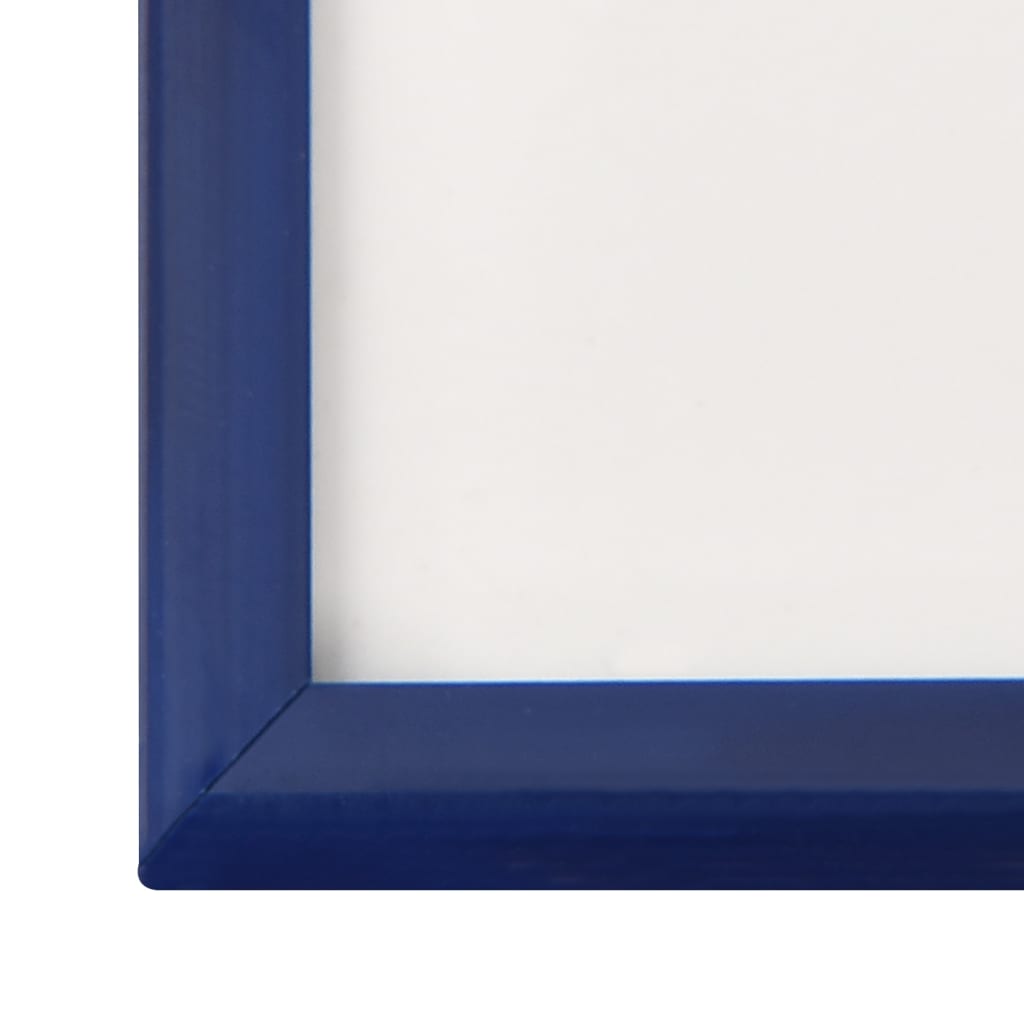 10 db kék MDF fali/asztali fényképkeret 15 x 21 cm