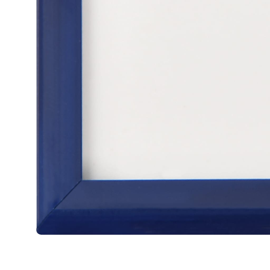10 db kék MDF fali/asztali fényképkeret 20 x 20 cm