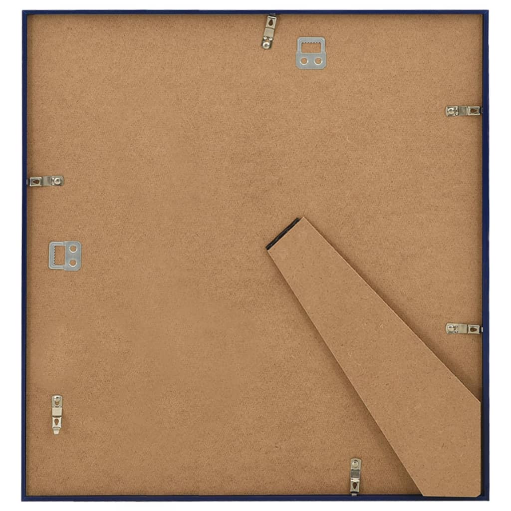 10 db kék MDF fali/asztali fényképkeret 20 x 20 cm