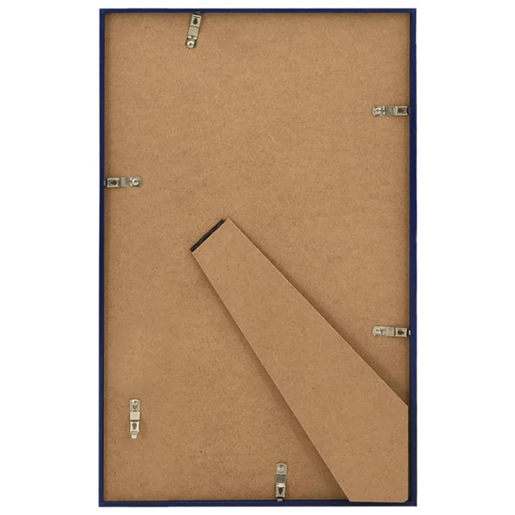 10 db kék MDF asztali fényképkeret 20x 25 cm