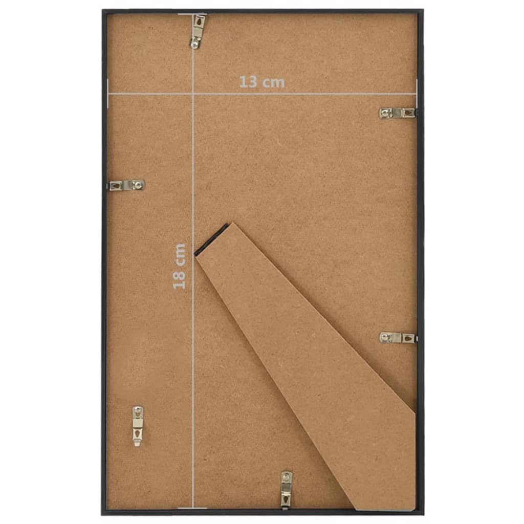 10 db bronzszínű MDF asztali fényképkeret 13 x 18 cm