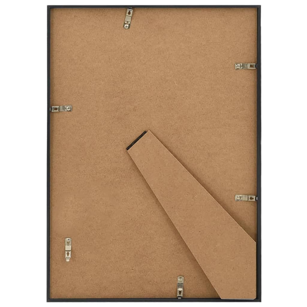 10 db fekete MDF asztali fényképkeret 15 x 21 cm