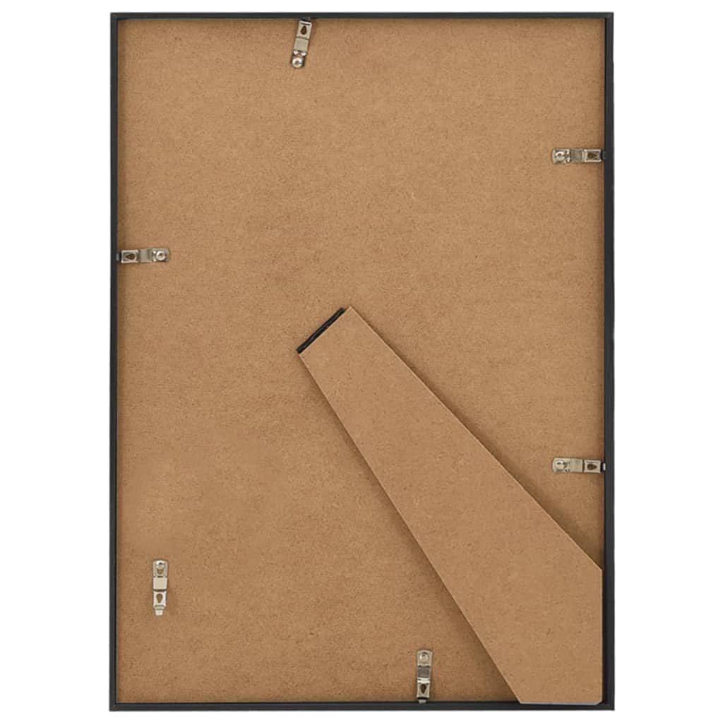 10 db fekete MDF asztali fényképkeret 18 x 24 cm