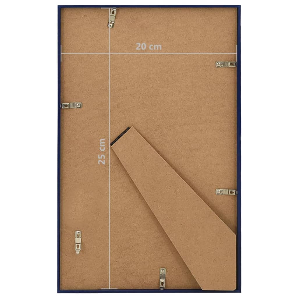 10 db fekete MDF asztali fényképkeret 20 x 25 cm