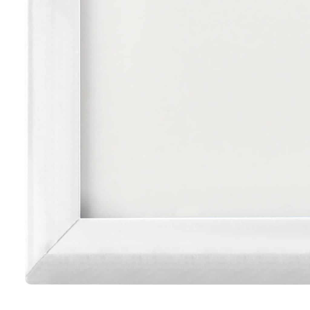 10 db fehér MDF asztali fényképkeret 10 x 15 cm