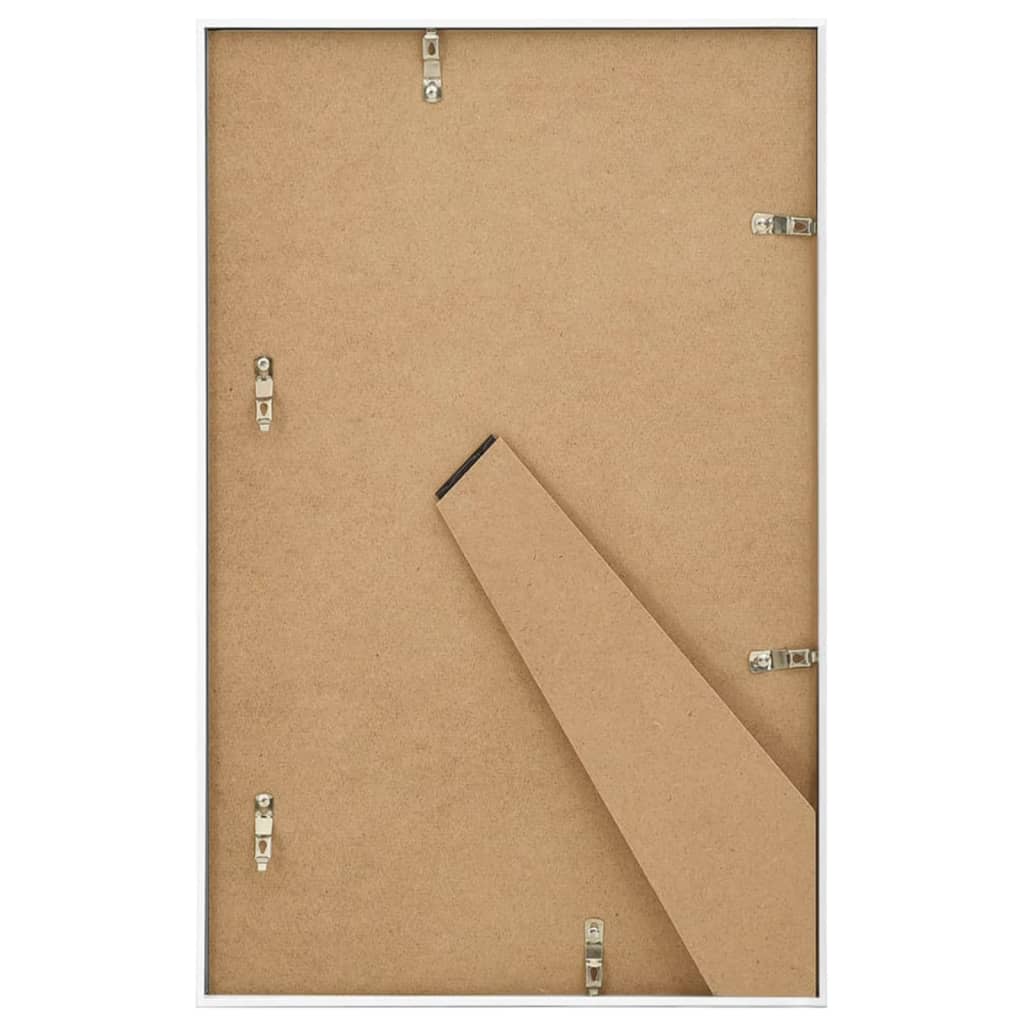 10 db fehér MDF asztali fényképkeret 13 x 18 cm