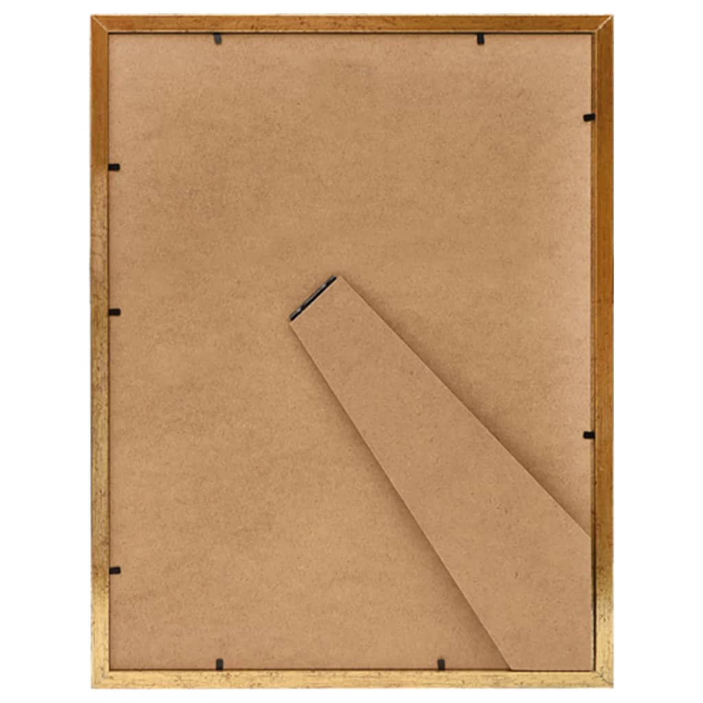 10 db aranyszínű MDF asztali fényképkeret 10 x 15 cm
