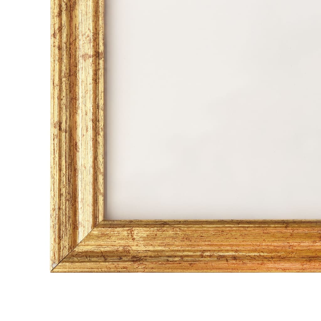 10 db aranyszínű MDF asztali fényképkeret 20 x 20 cm