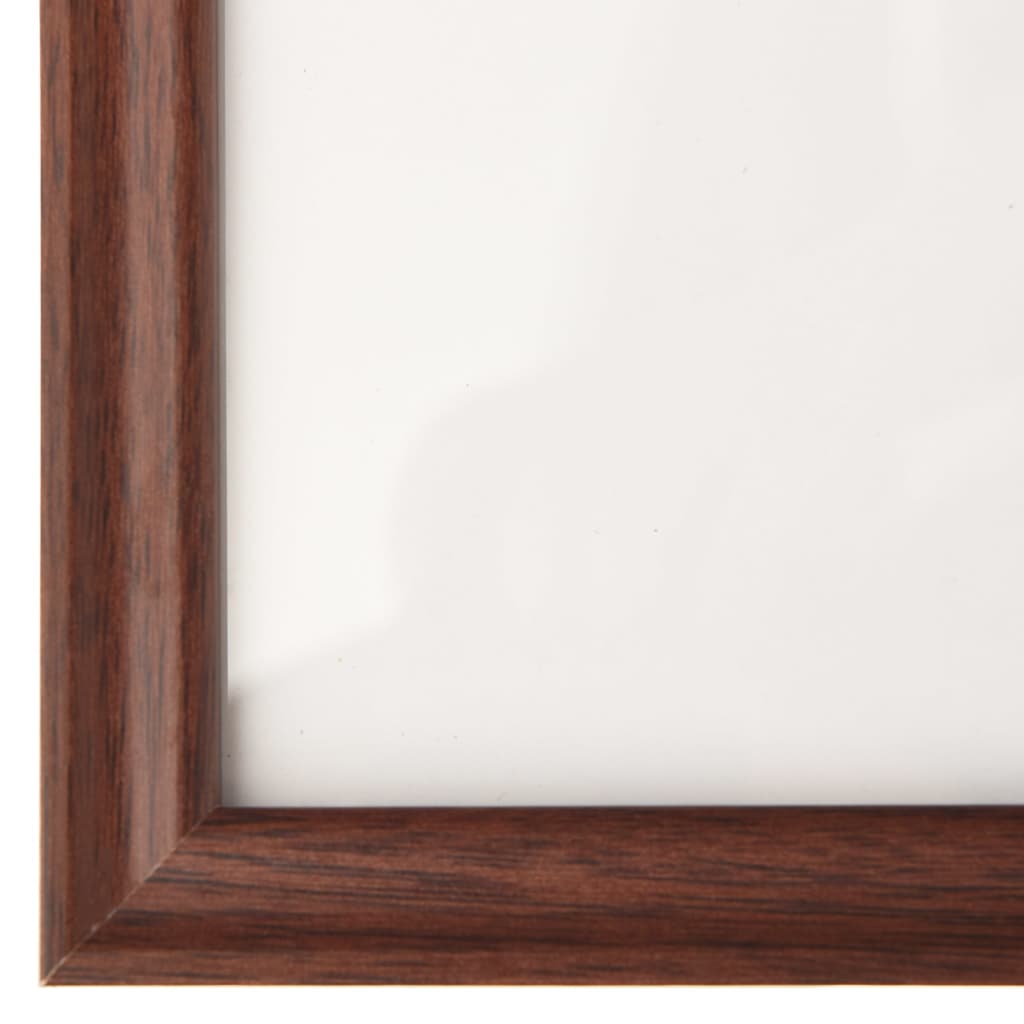 10 db barna MDF asztali fényképkeret 13 x 18 cm