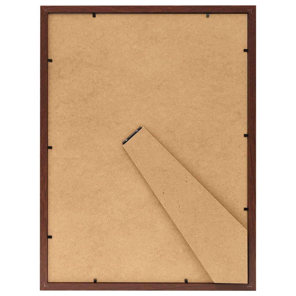 10 db barna MDF asztali fényképkeret 20 x 25 cm