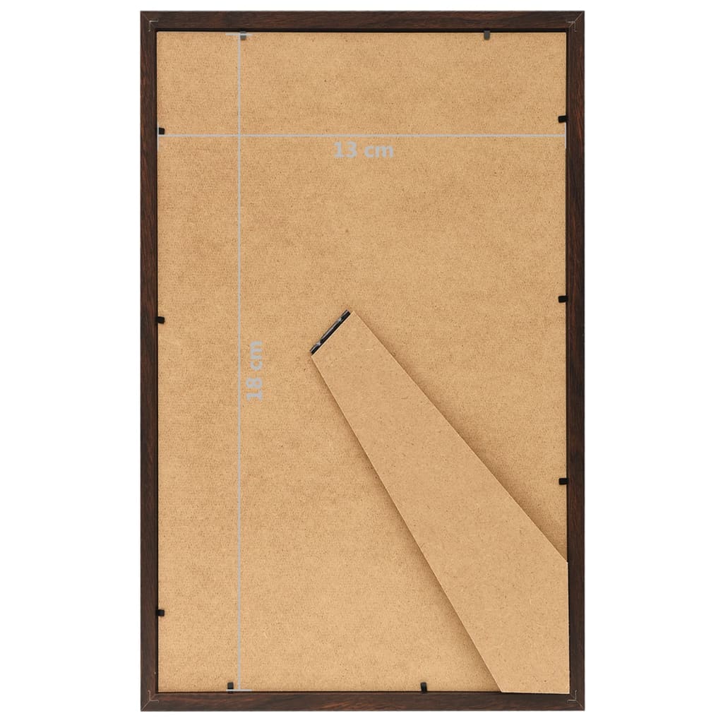 10 db bronzszínű MDF asztali fényképkeret 13 x 18 cm