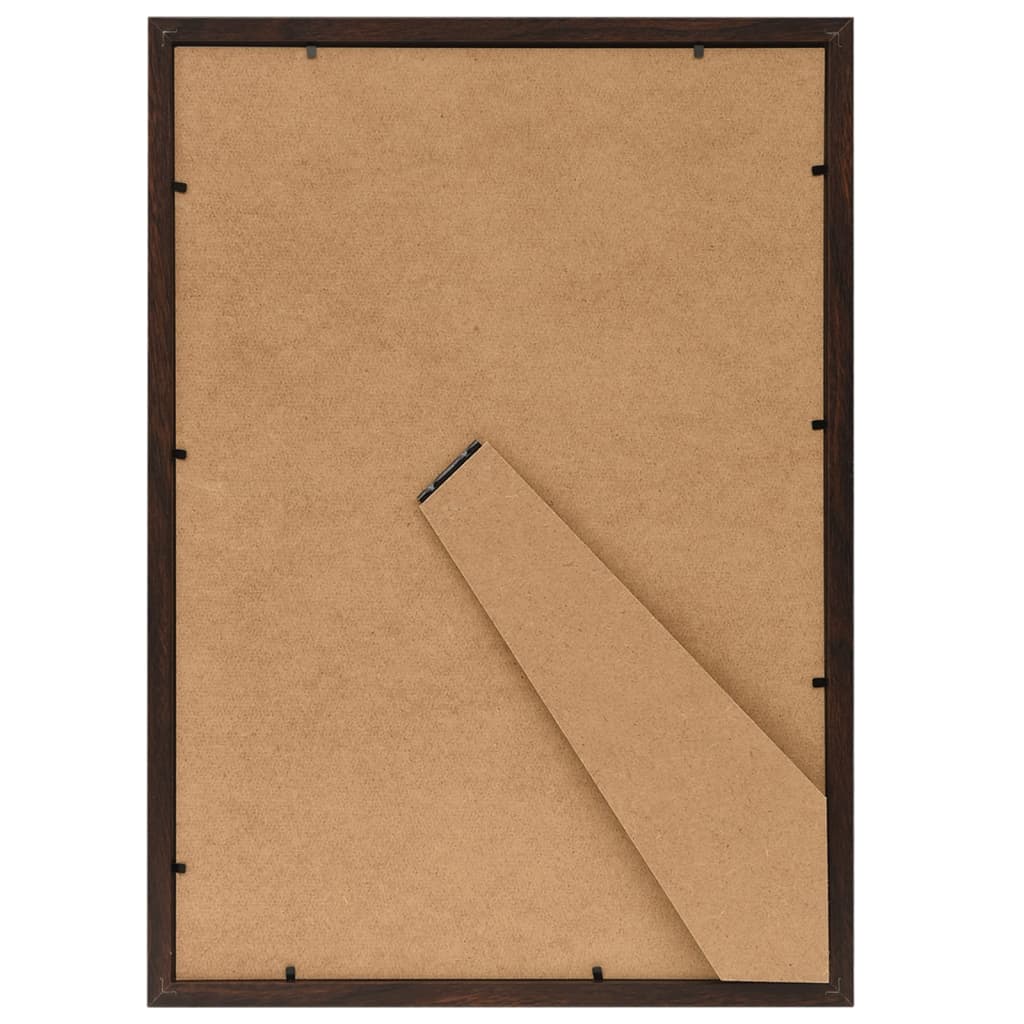 10 db fekete MDF asztali fényképkeret 15 x 21 cm