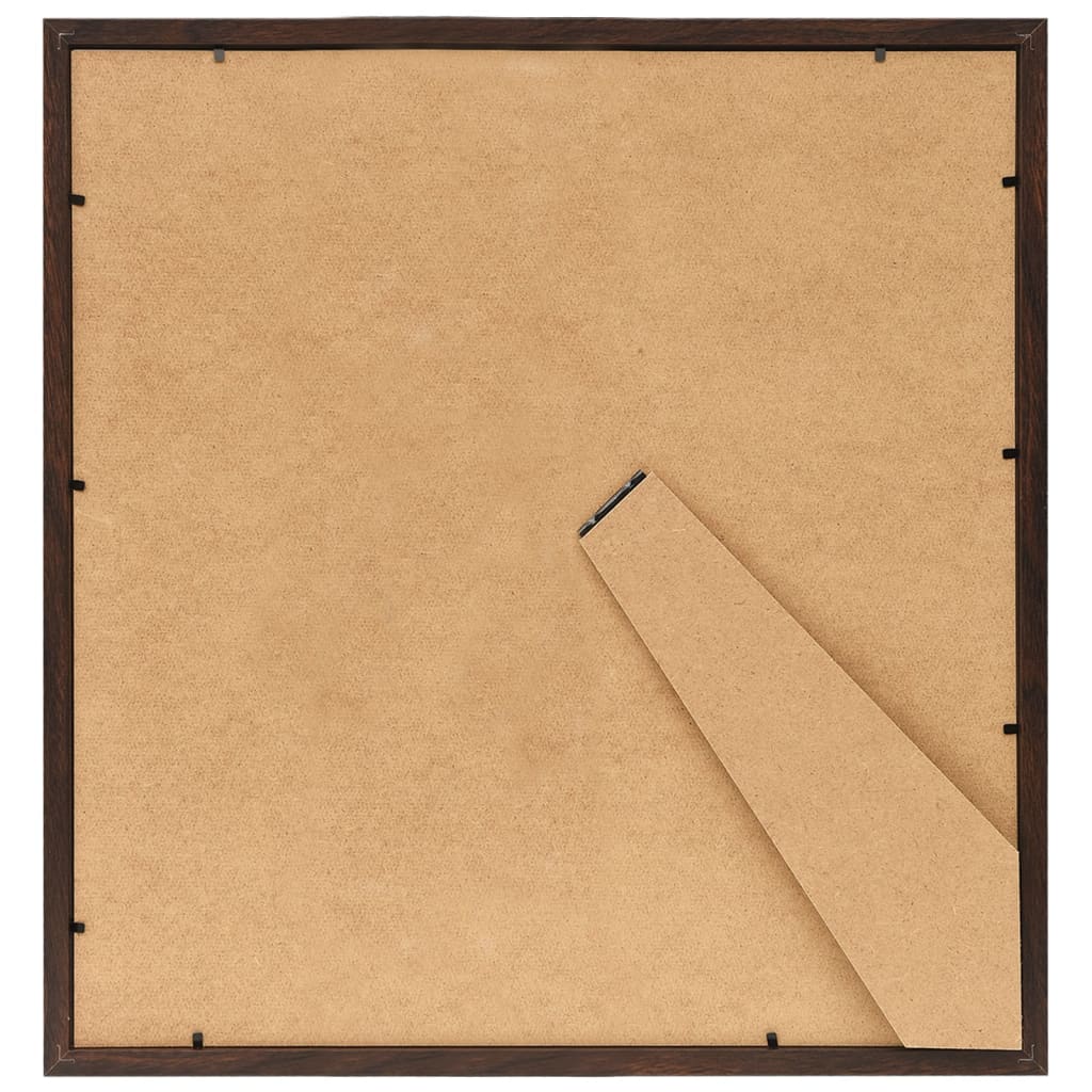 10 db fekete MDF asztali fényképkeret 20 x 20 cm