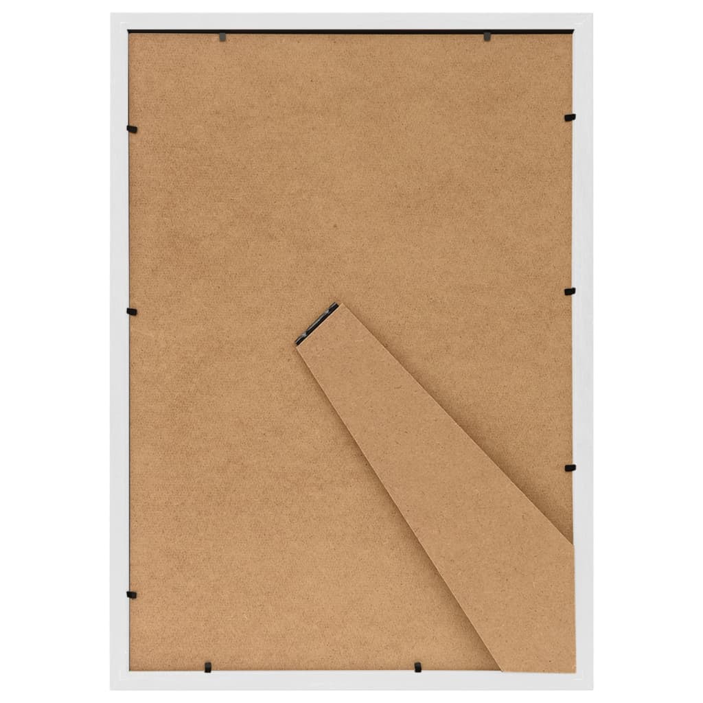 10 db fehér MDF asztali fényképkeret 15 x 21 cm