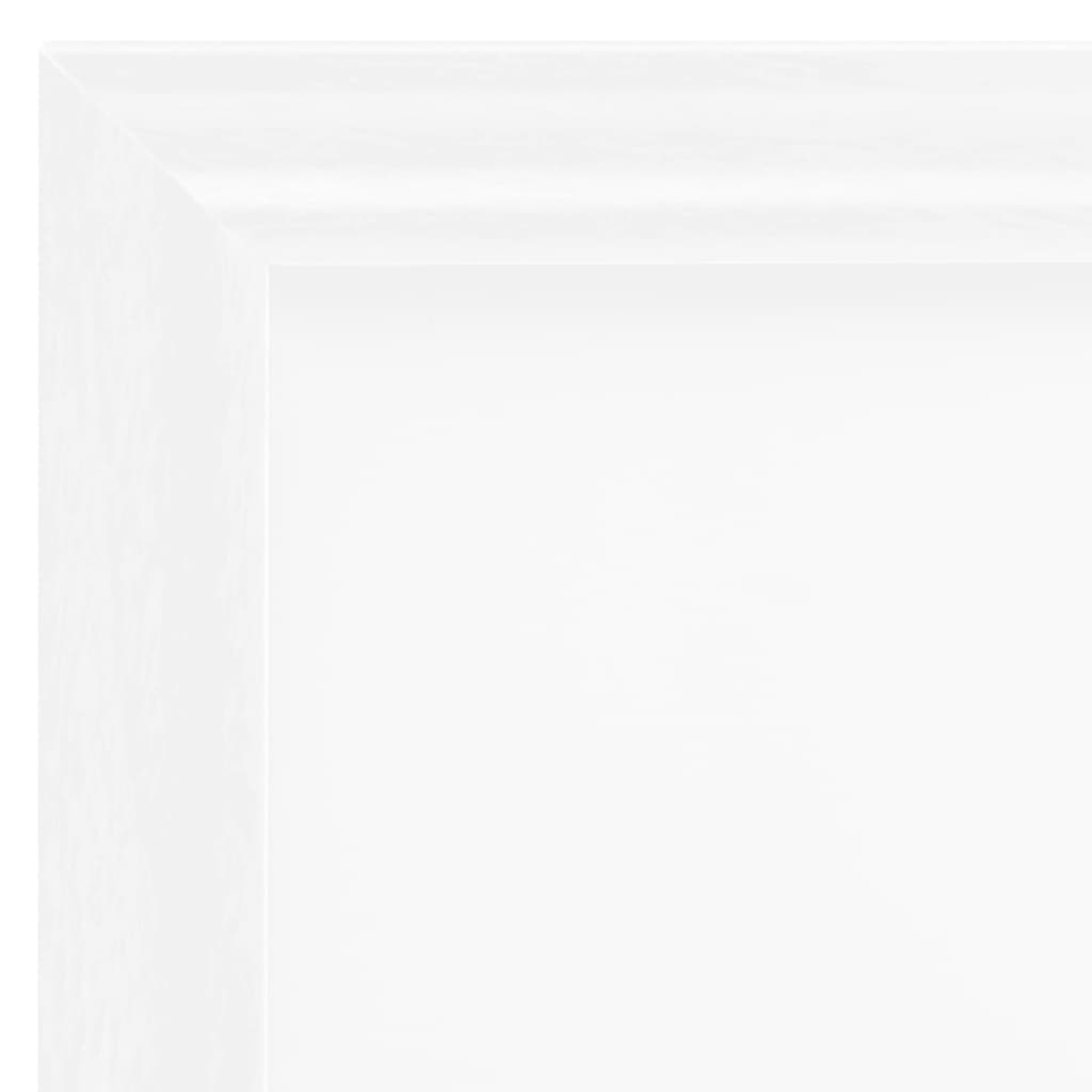 10 db fehér MDF asztali fényképkeret 15 x 21 cm