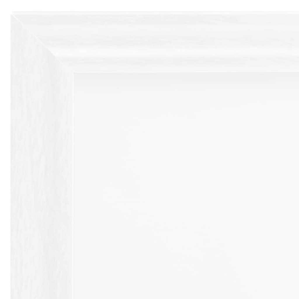 10 db fehér MDF asztali fényképkeret 18 x 24 cm