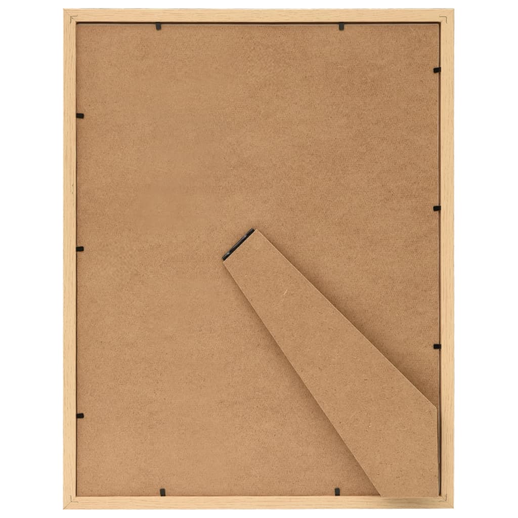 10 db világos tölgyszínű asztali fényképkeret 20 x 25 cm