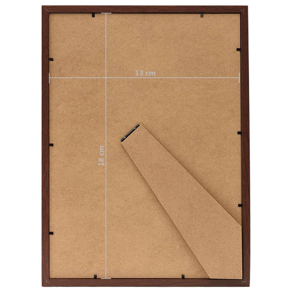 10 db sötétpiros asztali fényképkeret 13 x 18 cm