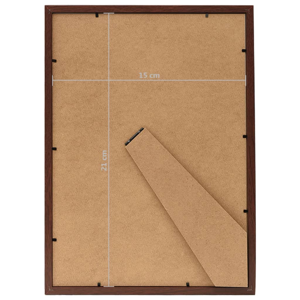 10 db sötétpiros asztali fényképkeret 15 x 21 cm