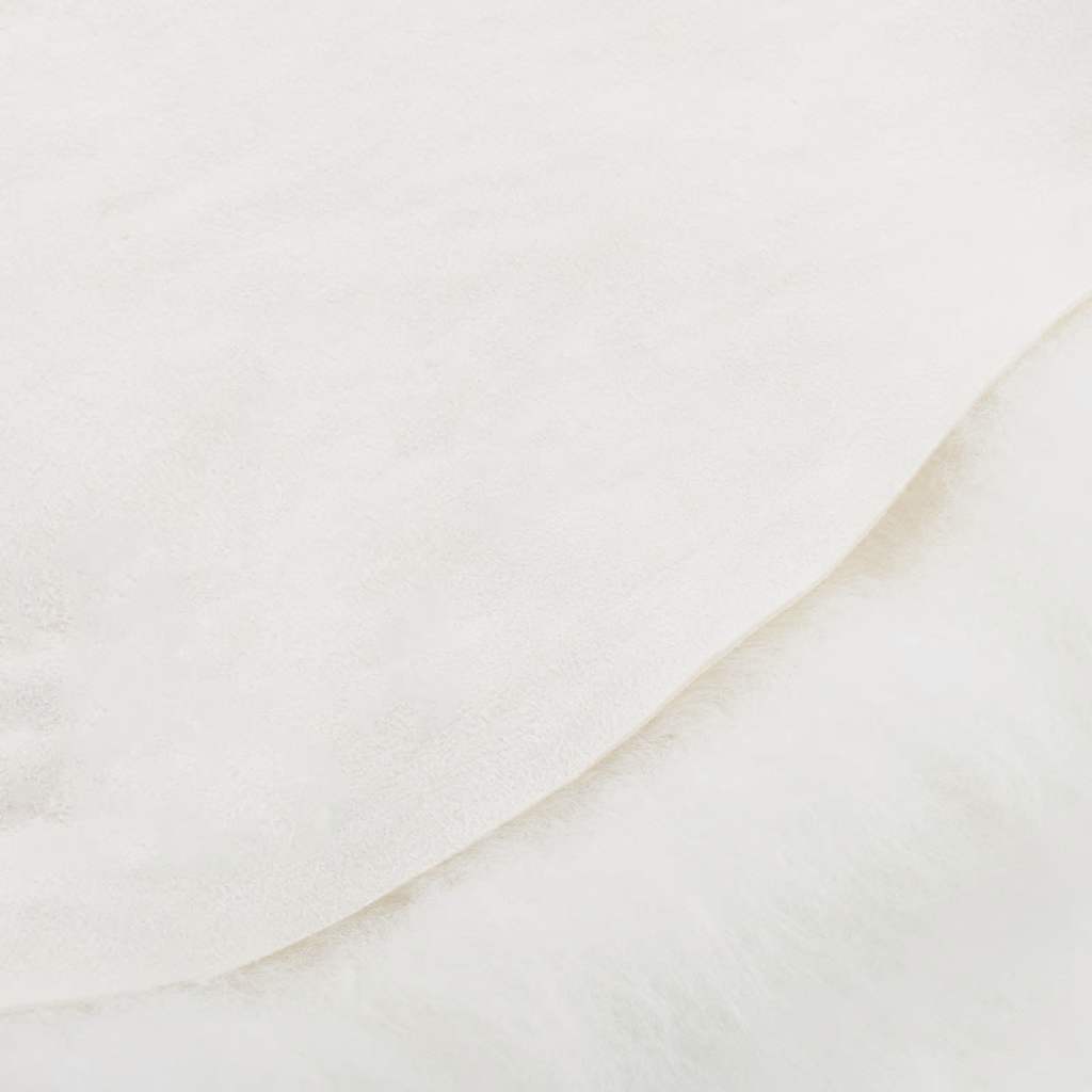 krémszínű izlandi báránybőr székhuzat 70 x 110 cm