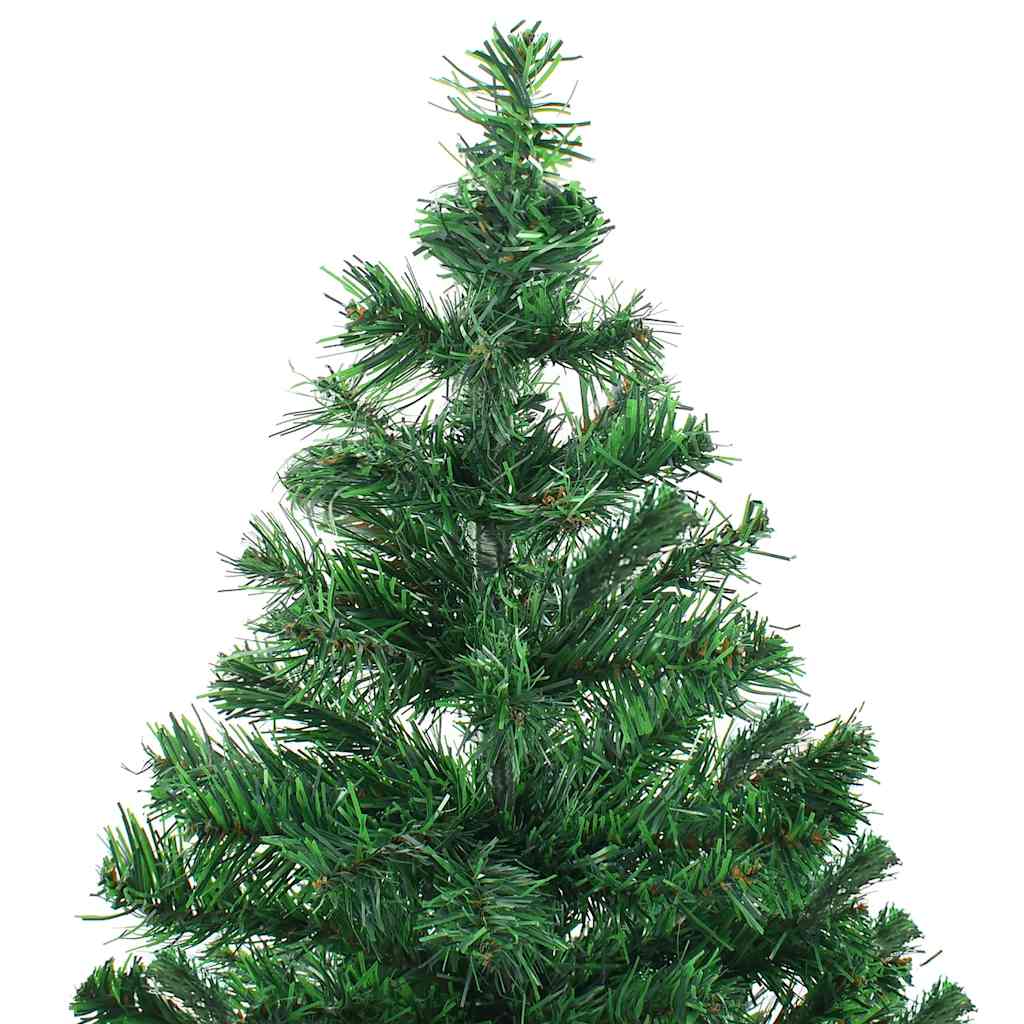 megvilágított műkarácsonyfa 230 ággal gömb szettel 120 cm