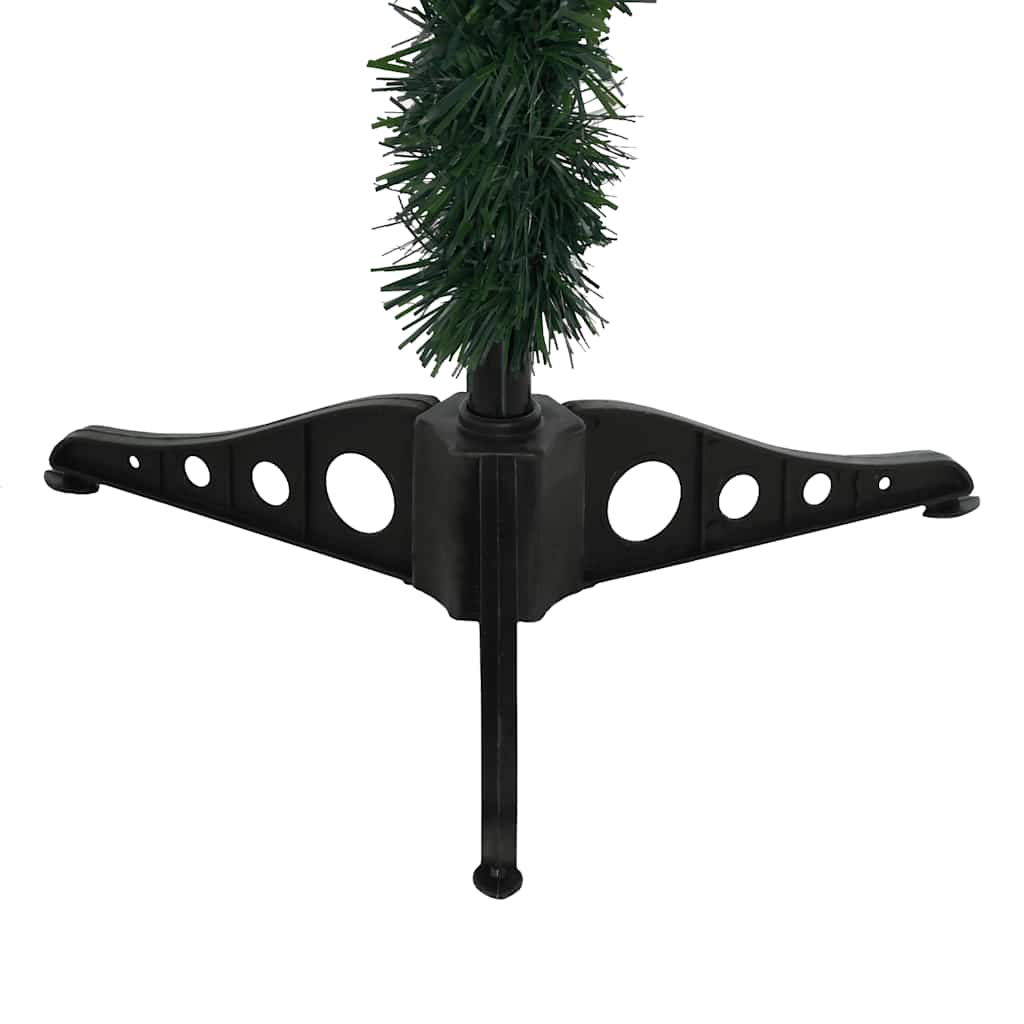 zúzmarás megvilágított karácsonyfa gömb szettel/tobozzal 150 cm