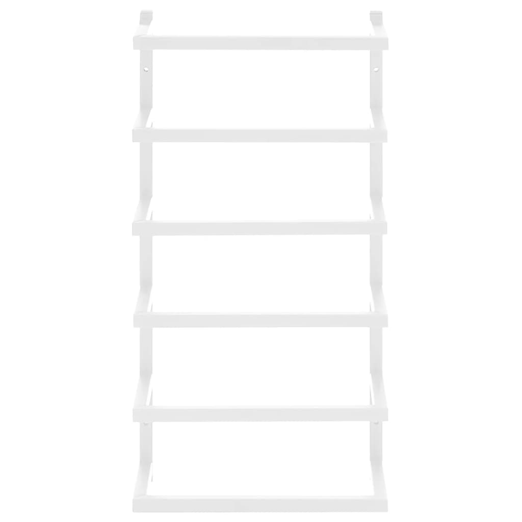 fehér acél törölközőtartó 24 x 12 x 48 cm