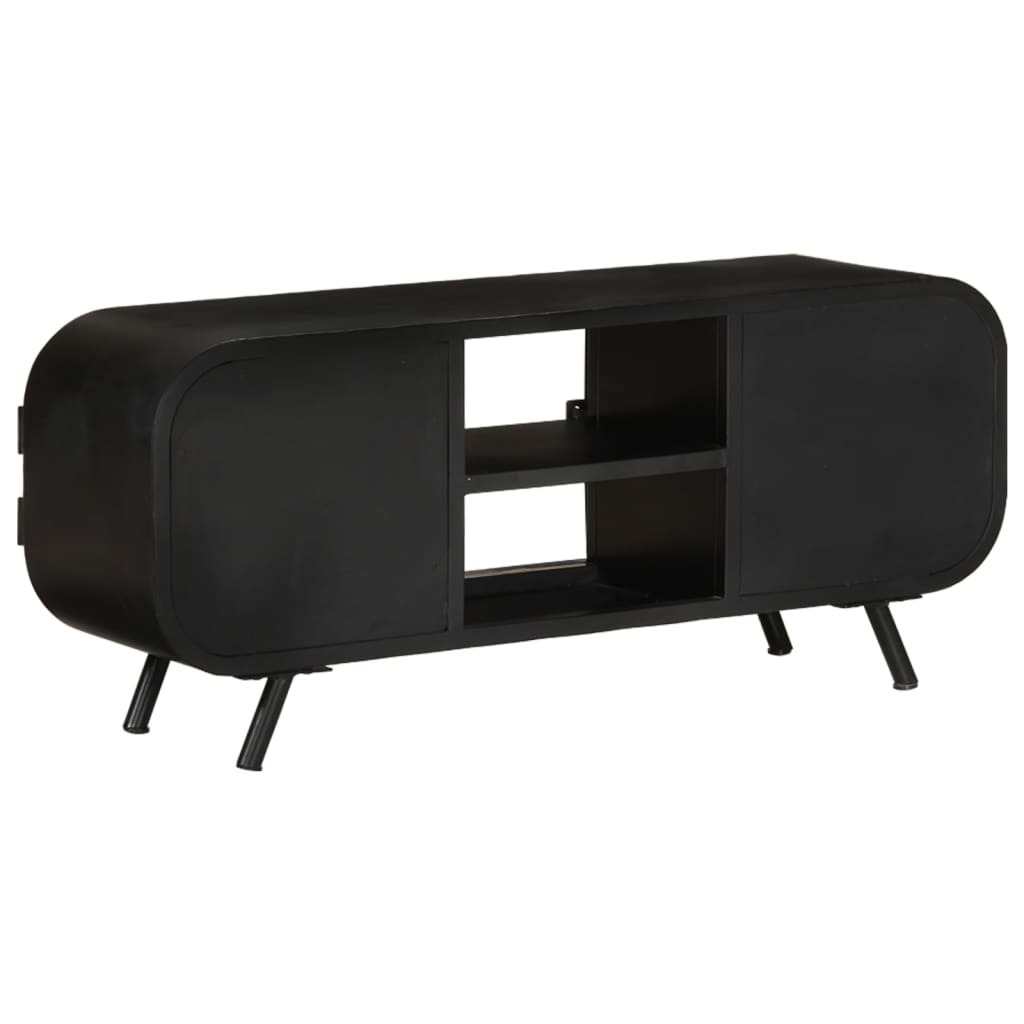 tömör újrahasznosított fa TV-szekrény 110 x 30 x 45 cm