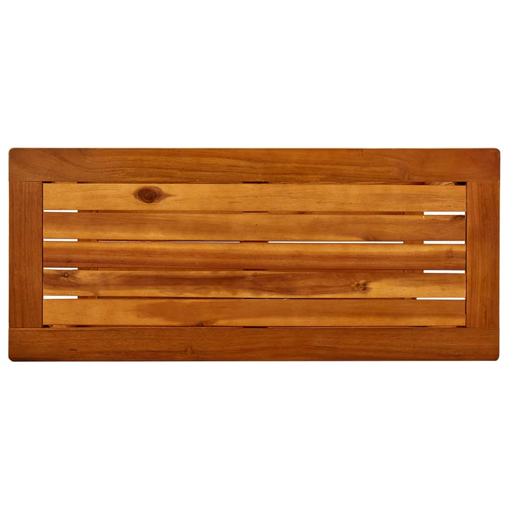 tömör akácfa kerti tálalóasztal 80 x 35 x 75 cm