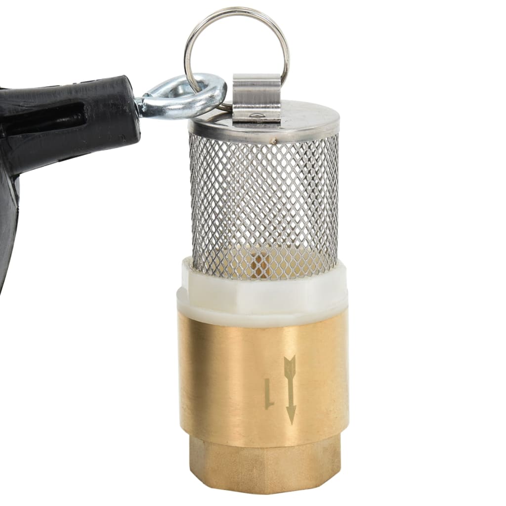 zöld PVC szívótömlő sárgaréz csatlakozókkal 1,1" 5 m