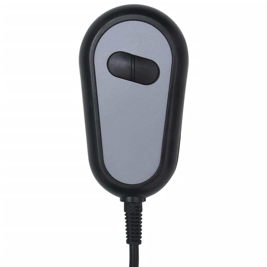 fekete műbőr elektromos masszázsfotel