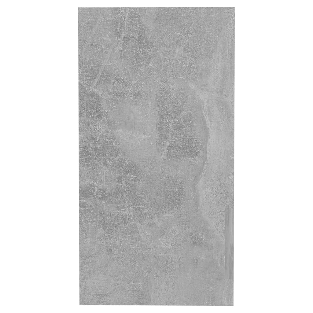 betonszürke forgácslap kisasztal 50 x 26 x 50 cm