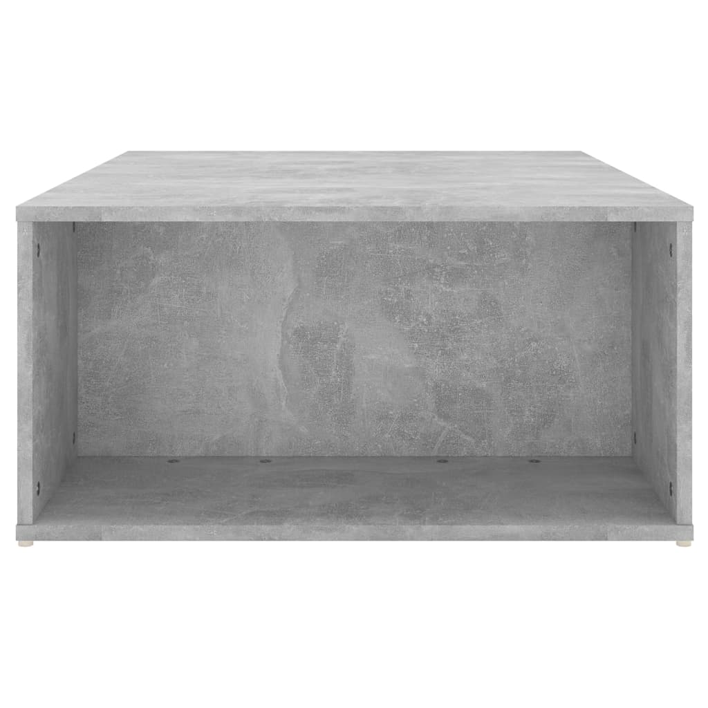 betonszürke szerelt fa dohányzóasztal 90 x 67 x 33 cm