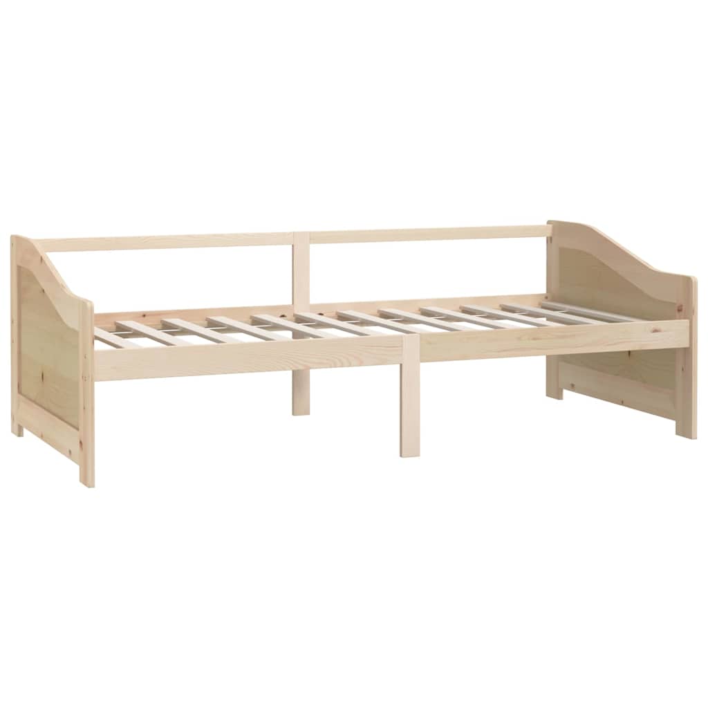 3 személyes tömör fenyőfa kanapéágy 90 x 200 cm