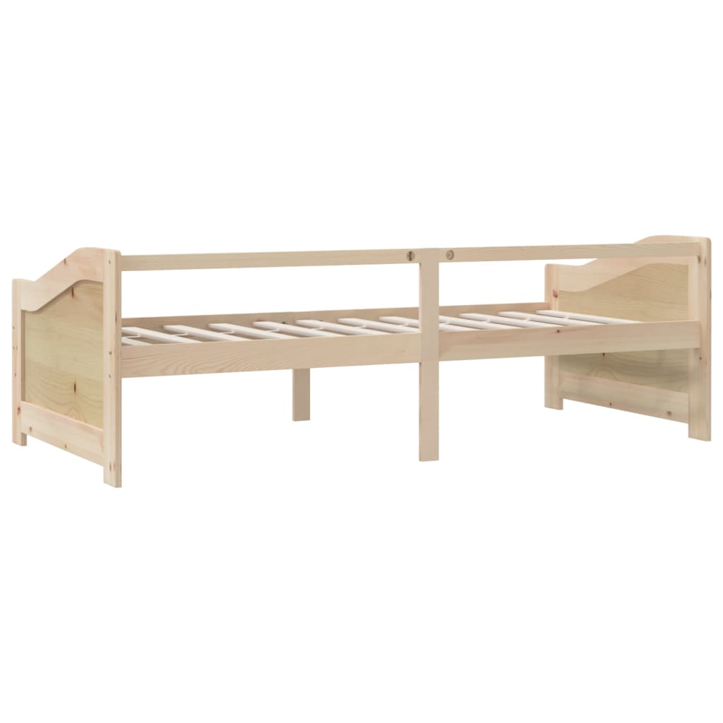 3 személyes tömör fenyőfa kanapéágy 90 x 200 cm