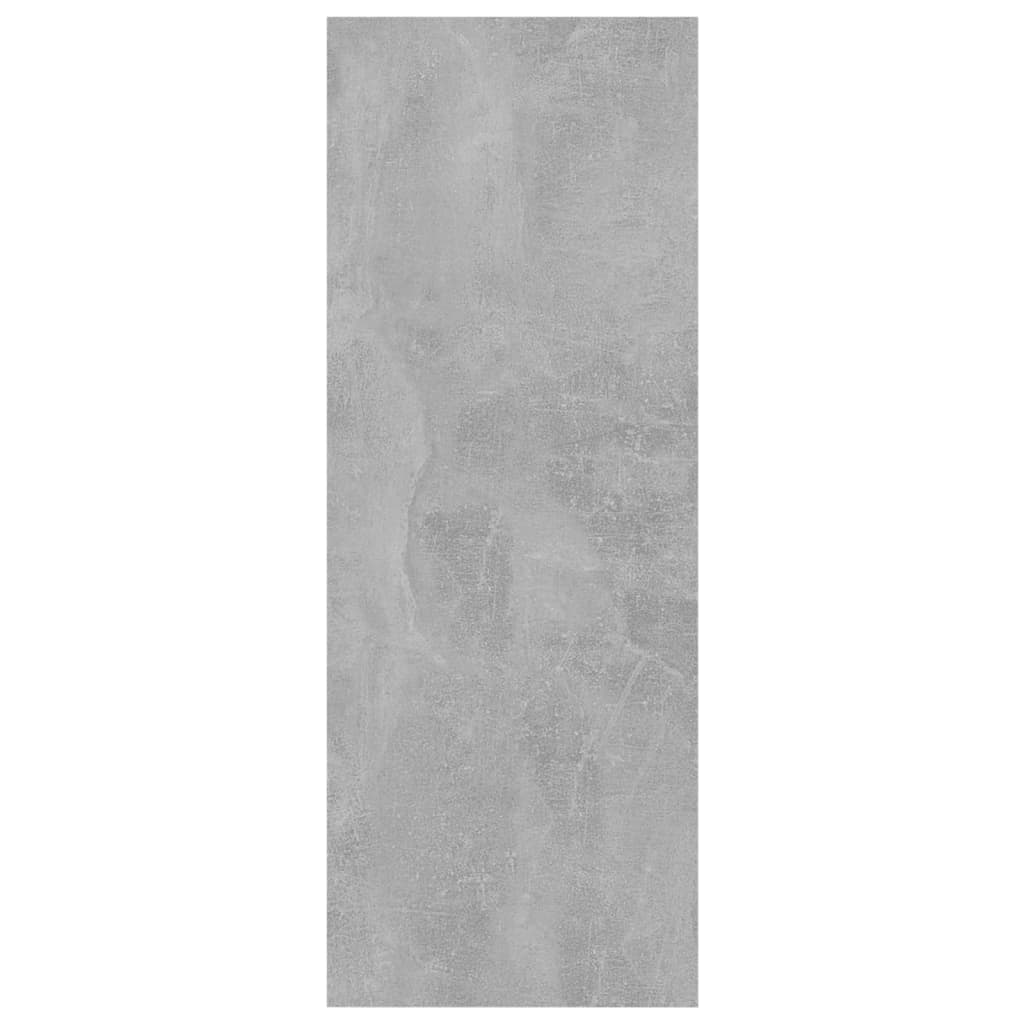 betonszürke szerelt fa tálalóasztal 105 x 30 x 80 cm
