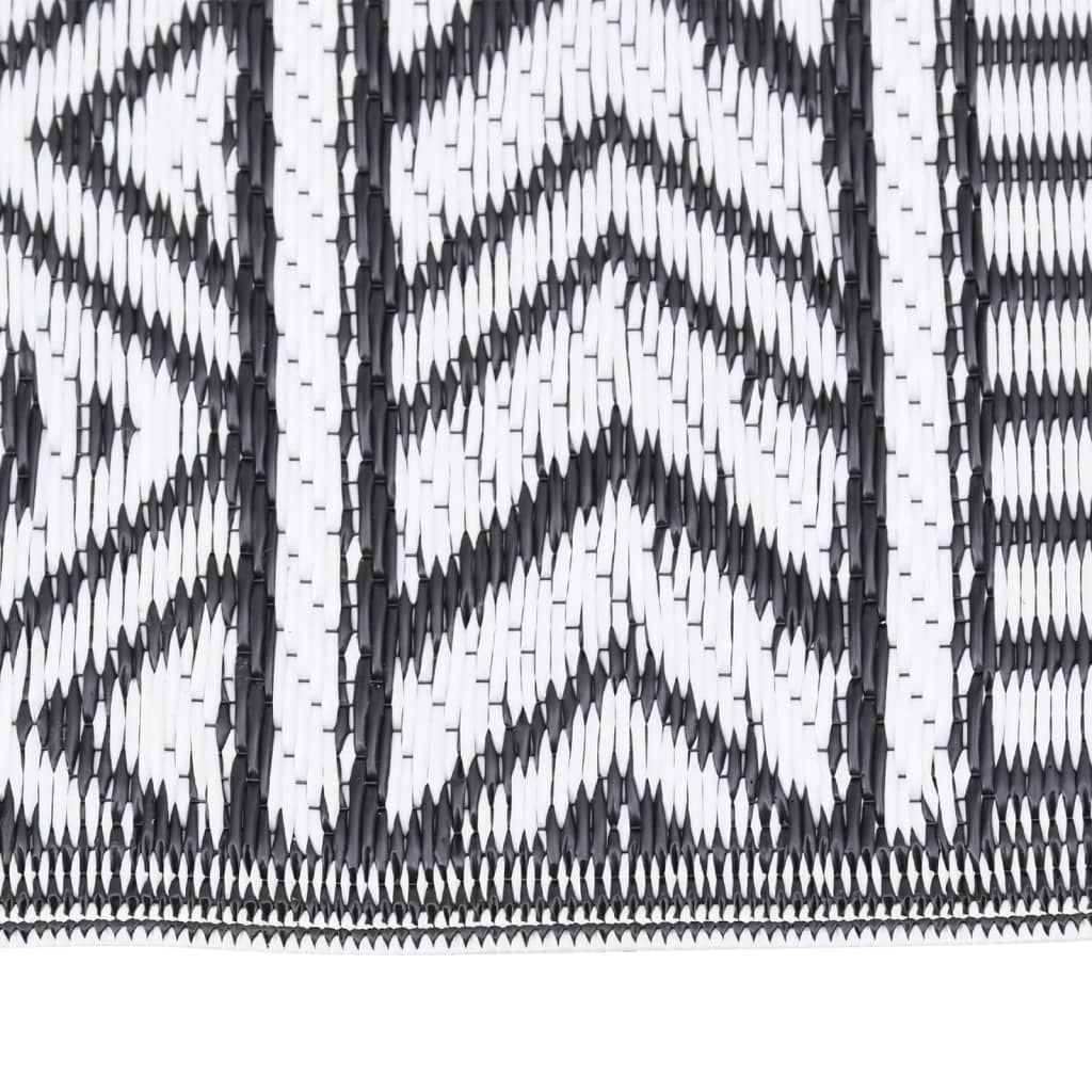 kültéri szőnyeg ARAKIL fekete 120x180 cm PP