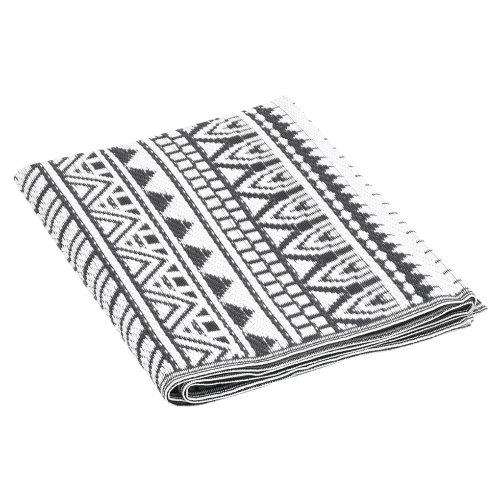 kültéri szőnyeg ARAKIL fekete 190x290 cm PP