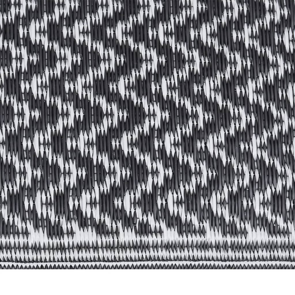 kültéri szőnyeg ARAKIL fekete 140x200 cm PP