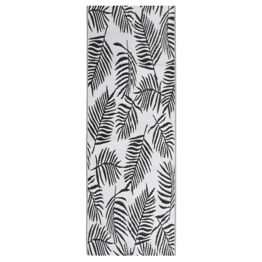 kültéri szőnyeg ARAKIL fekete 80x250 cm PP