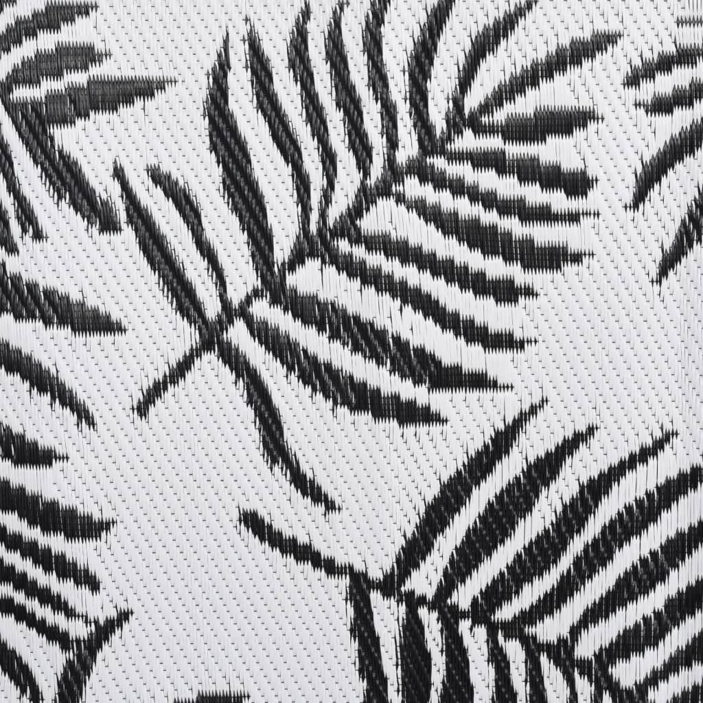 kültéri szőnyeg ARAKIL fekete 80x250 cm PP